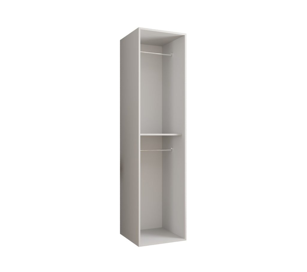 Szafa Modułowa Eden 50 cm Biała – PUSH CLICK i Cichy Domyk