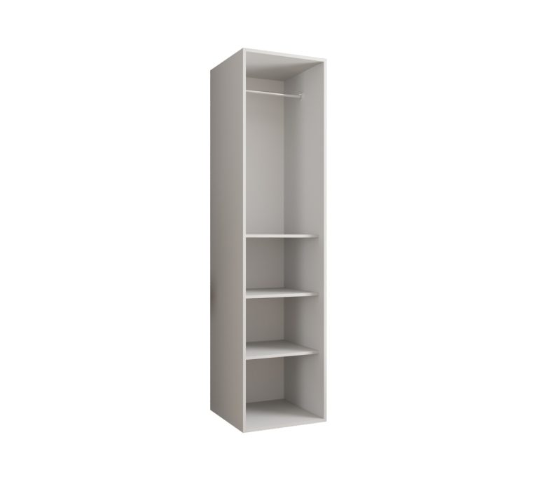 Szafa Modułowa Eden 50 cm Biała – PUSH CLICK i Cichy Domyk