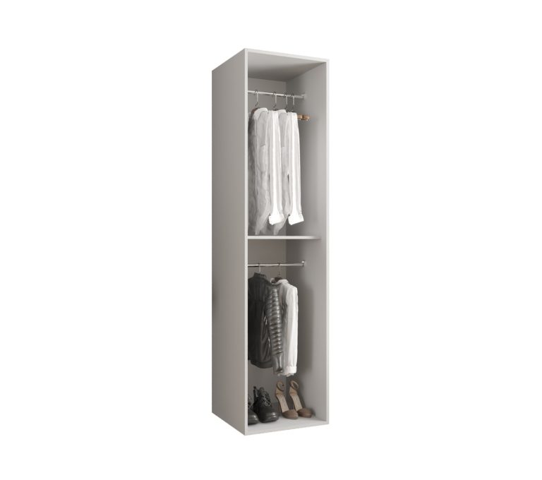 Szafa Modułowa Eden 50 cm Biała – PUSH CLICK i Cichy Domyk