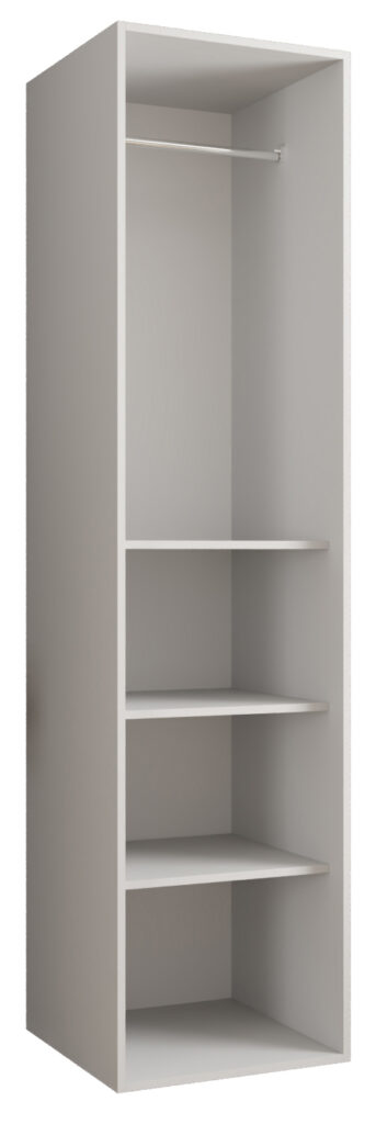Półki do Szafy Modułowej Eden 50 cm – 2 sztuki Biały 18 mm