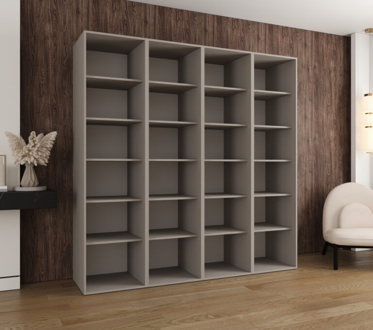Szafa Modułowa Eden 200 cm Kaszmir – PUSH CLICK i Cichy Domyk